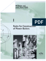 ASME Section 1 - Rules For Construction of Power Boilers