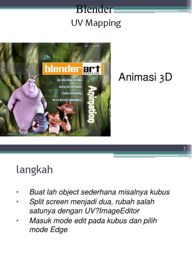 UV Mapping 3D Objek | PDF