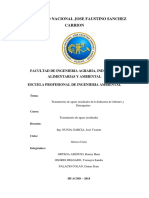 Tratamiento de aguas residuales de la Industria de Jabones y Detergentes