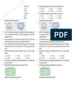 Keliling dan luas lingkaran