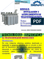 Nº 11 III Semestre El Transformador Monofásico