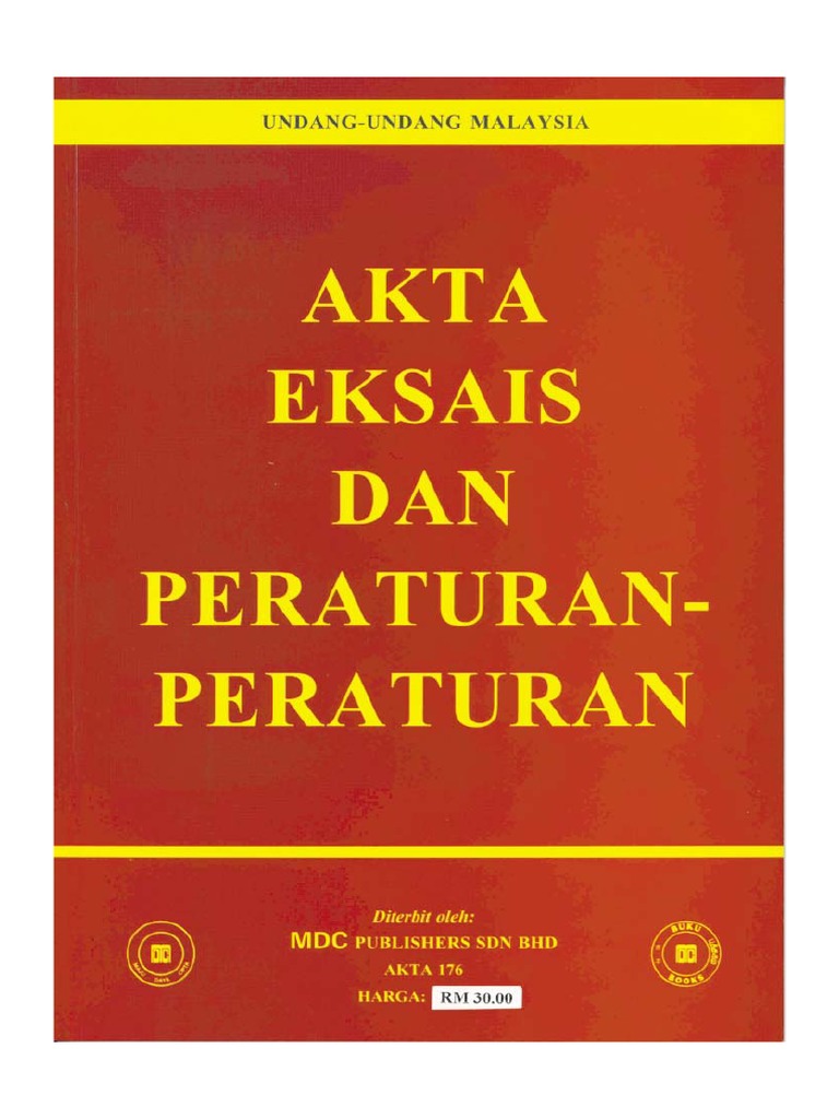 Akta Eksais Pdf
