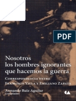 Nosotros Los Hombres Ignorantes Que Hacemos La Guerra PDF