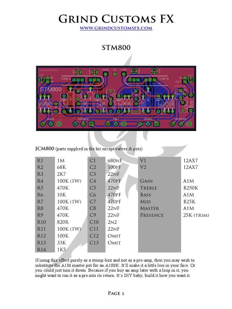 STM 800 Build | PDF | Electrical Connector | Printed Circuit Board