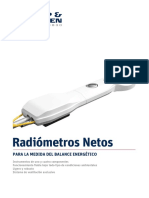 KippZonen Brochure Net Radiometers V1302 Spanish Dilus