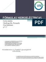 Fórmulas Hidroeléctricas