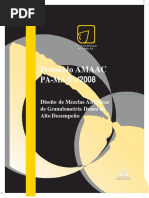 Diseño de Mezclas Asfálticas de Granulometría Densa de Alto Desempeño