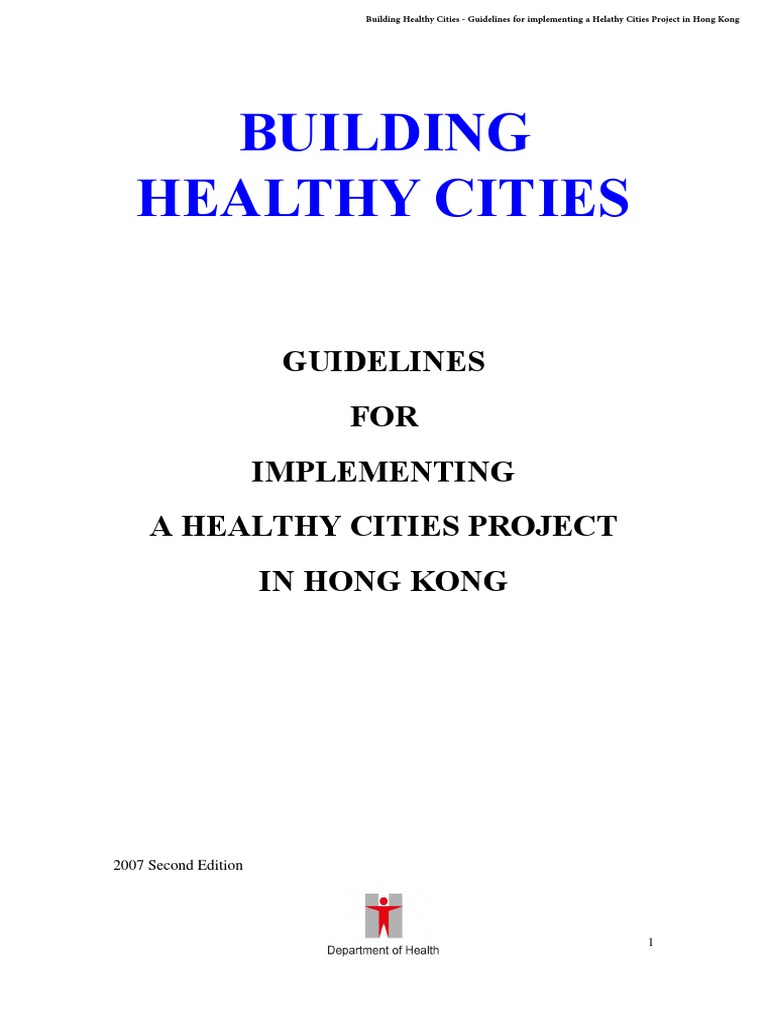 Building Healthy Cities Guidelines | PDF | Health Promotion | Public Health