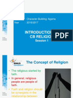1 Introduction to CB Religion
