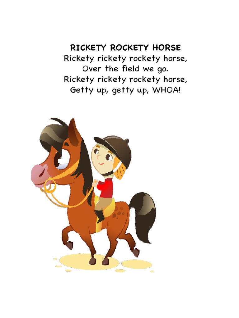 Fun Children's Poem: Rickety Horse | PDF