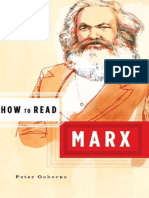 Peter Osborne - How to Read Marx (2005, W.W. Norton)