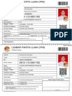 Kartu Peserta PDF