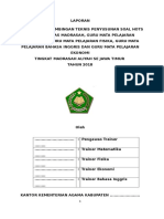 Laporan Diseminasi Hasil Bimtek