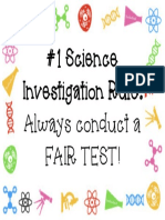 1 science investigation rule