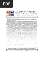 Boletim de outubro 3ª Igreja do Evangelho Quadrangular de Paulínia