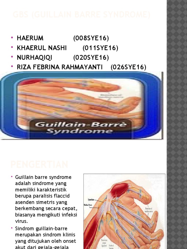 Gbs (Guillain Barre Syndrome) | PDF