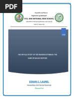 The Untold Story of the Roaring Stomach the Case of Badjao Mother