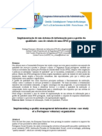  Implementação de um sistema de informação para a gestão da qualidade - caso de estudo de uma IPSS portuguesa