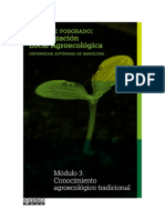 Modulo 3 Conocimiento Agroecologico Tradicional 2018