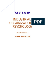Reviewer Io Psychology