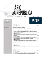 Sumario de Diario Da Republica 147 Serie II de Terca Feira 2 de Agosto de 2011