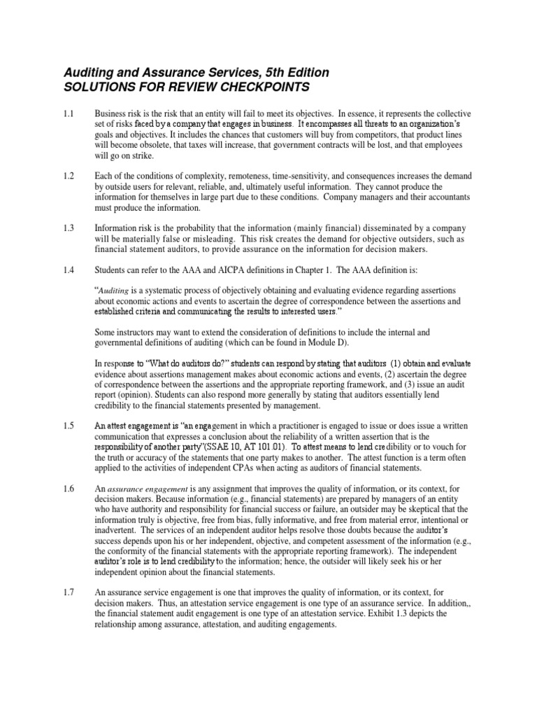 AUDITING AND ASSURANCE SERVICES 17TH EDITION PDF FREE DOWNLOAD 2022 visual data 7