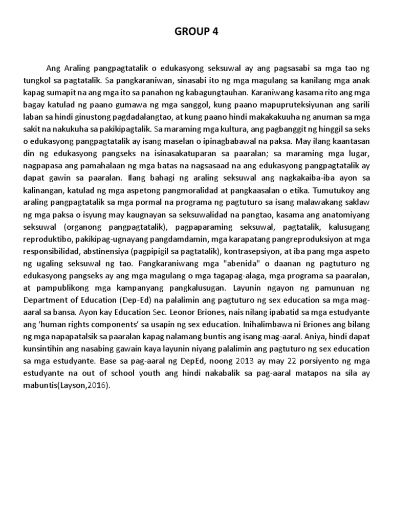 Group 4 | PDF