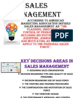 Sales Management Mehak Madan