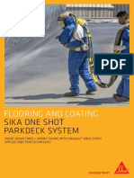 Flooring Spray Application Flyer