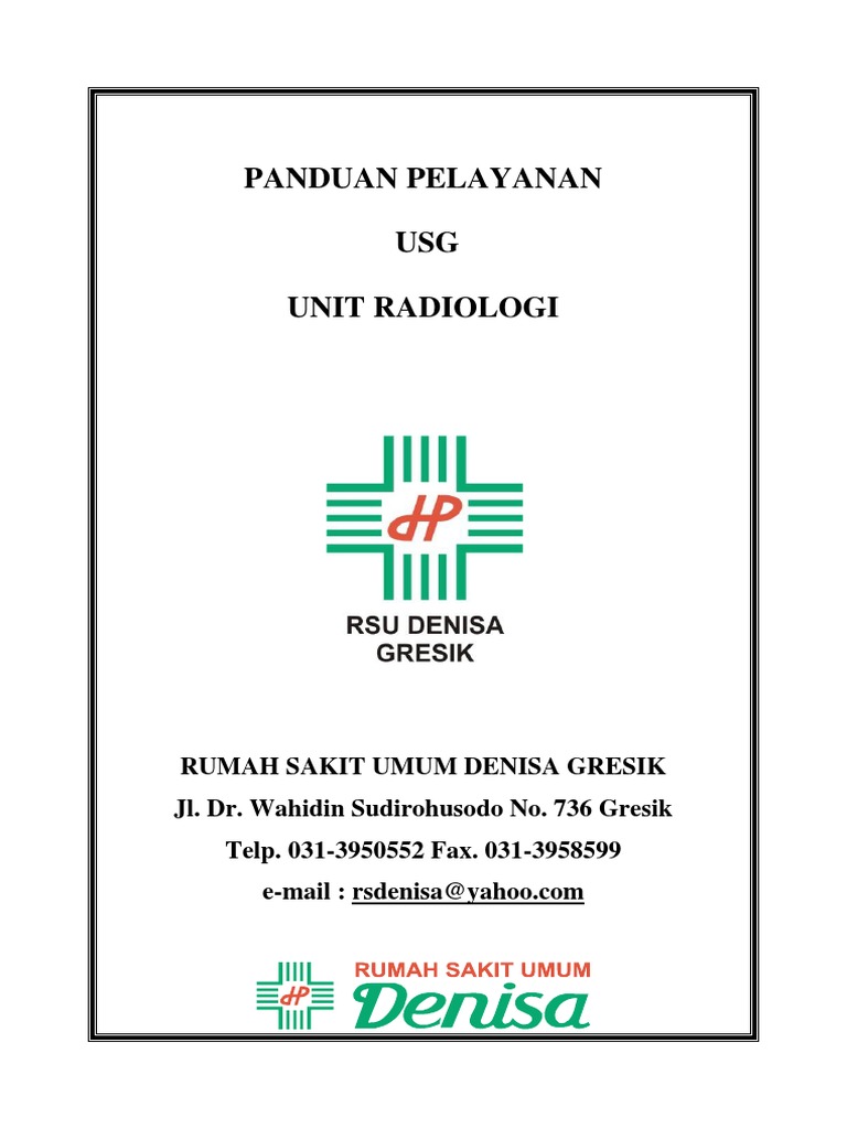 Formulir Rujukan Pemeriksaan Radiologi Atau USG | PDF