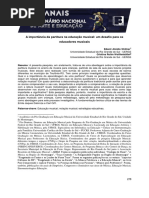 Uma Pesquisa Nacional de Professores de Percussão de Nível Universitário Sobre o