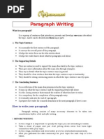 Paragraph Writing