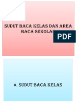 Sudut Baca Kelas Dan Area Baca Sekolah