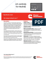 Transfer switch controls TS1311 (line-to-neutral) - Cummins Inc..pdf