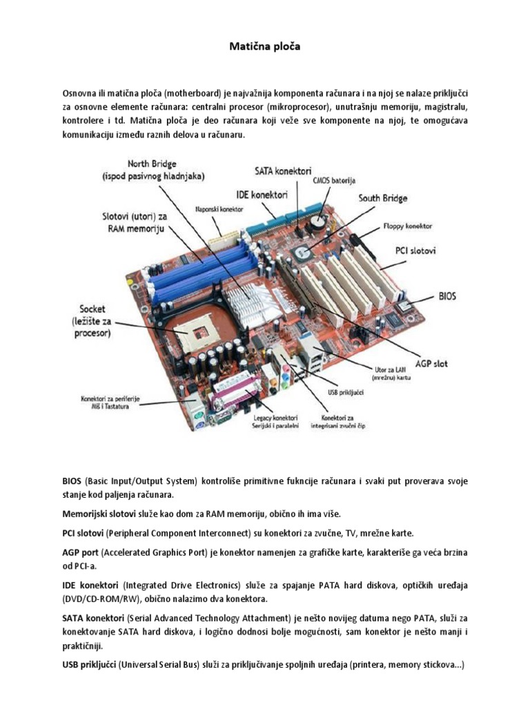 Maticna Ploca | PDF