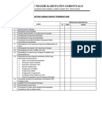 Daftar Simak Rapat Pembuktian