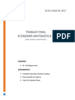 Trabajo Final-Economia Matematia II-Expectativas Adaptativas