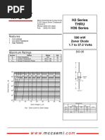 H3C2 Zener-diode Series