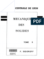 Mécanique Des Solides