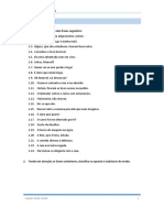 exercicios sintaxe