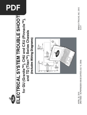 Mack Vecu Wiring Diagram - Wiring Diagram Schemas