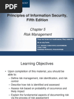 Principles of Information Security, Fifth Edition: Risk Management