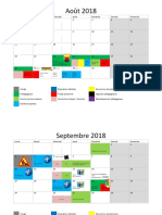 calendrier pei long 2018 2019