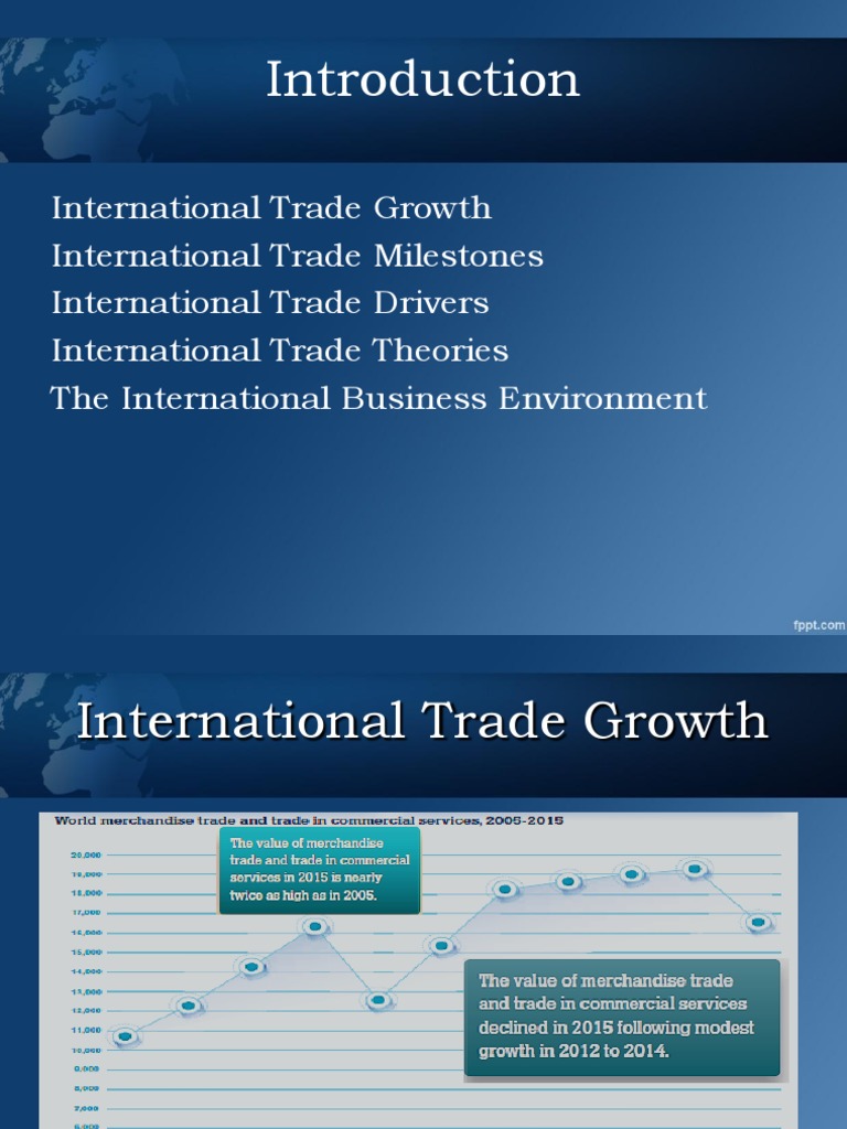 Key Milestones in International Trade | PDF | Comparative Advantage ...