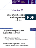 Ubiquitous Computing and Augmented Realities