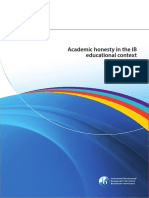 Academic Honesty Ib en PDF