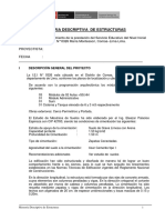Memoria Descriptiva Centro Educativo Inicial PDF
