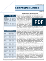 Bgse Financials Limited: Dramatic Bounce Back For The Market