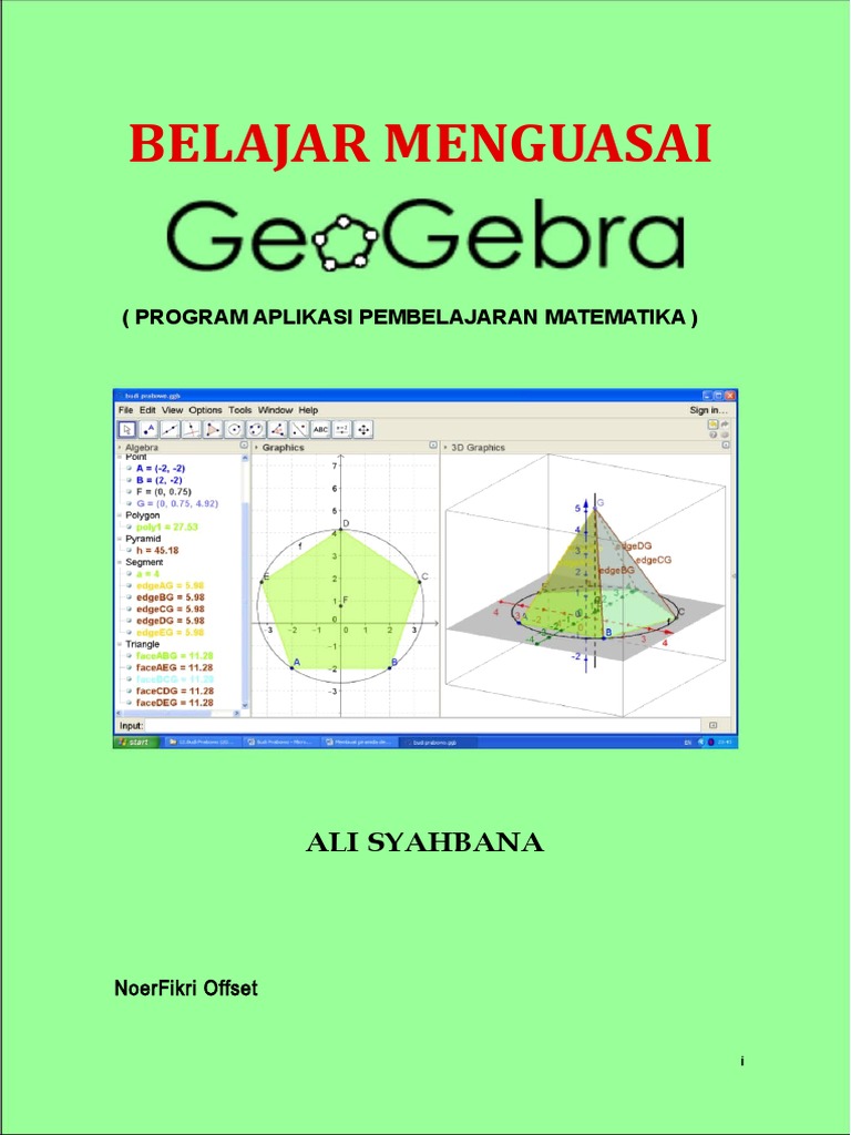 Buku Geogebra PDF | PDF