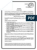 Constitución sociedad limitada venta abarrotes Cochabamba